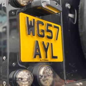 Square Number Plates