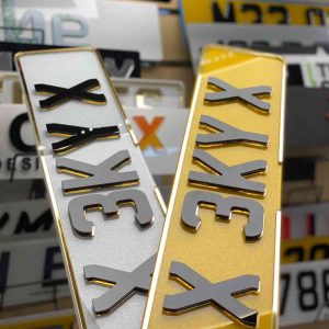 4D Royal Gold With Matching Border