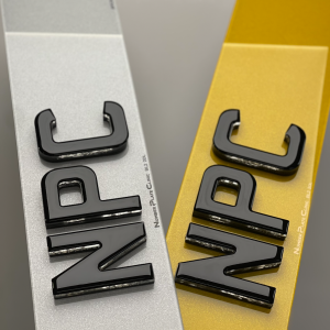 4D x Double Krystal x Gel Number Plate