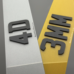 Types of Number Plate Holders