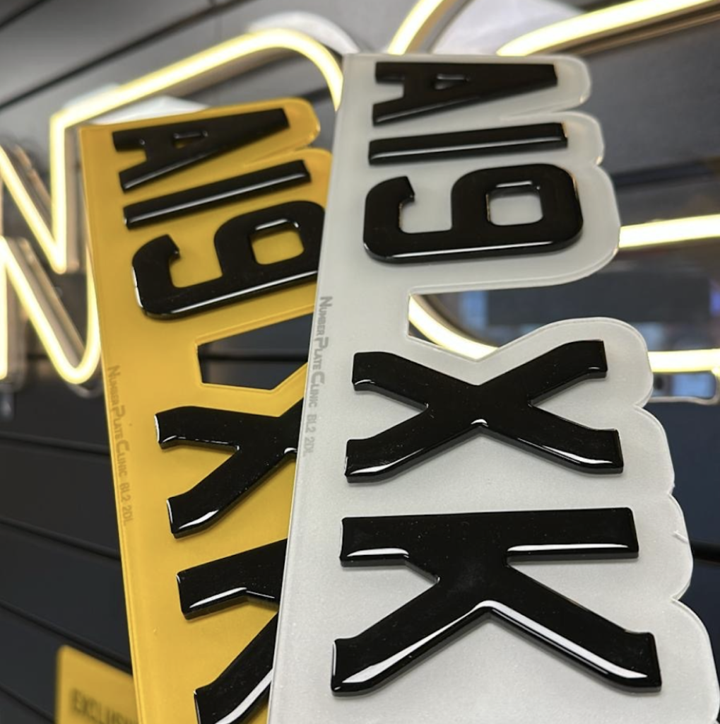 Bubble Number Plate | Number Plate Clinic