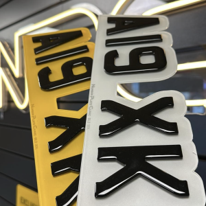 Bubble Number Plate | Number Plate Clinic
