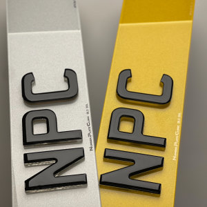 Double Krystal x 3D Gel Number Plate