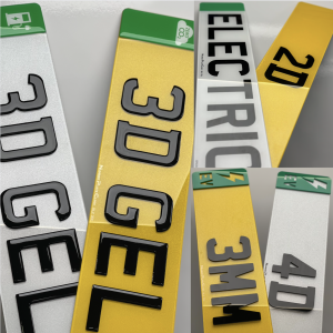 EV Number Plates