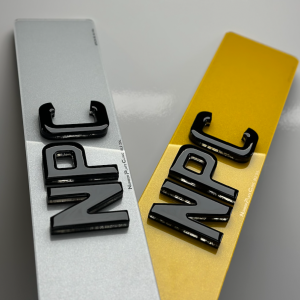 Hollow Oreo Gel Number Plate