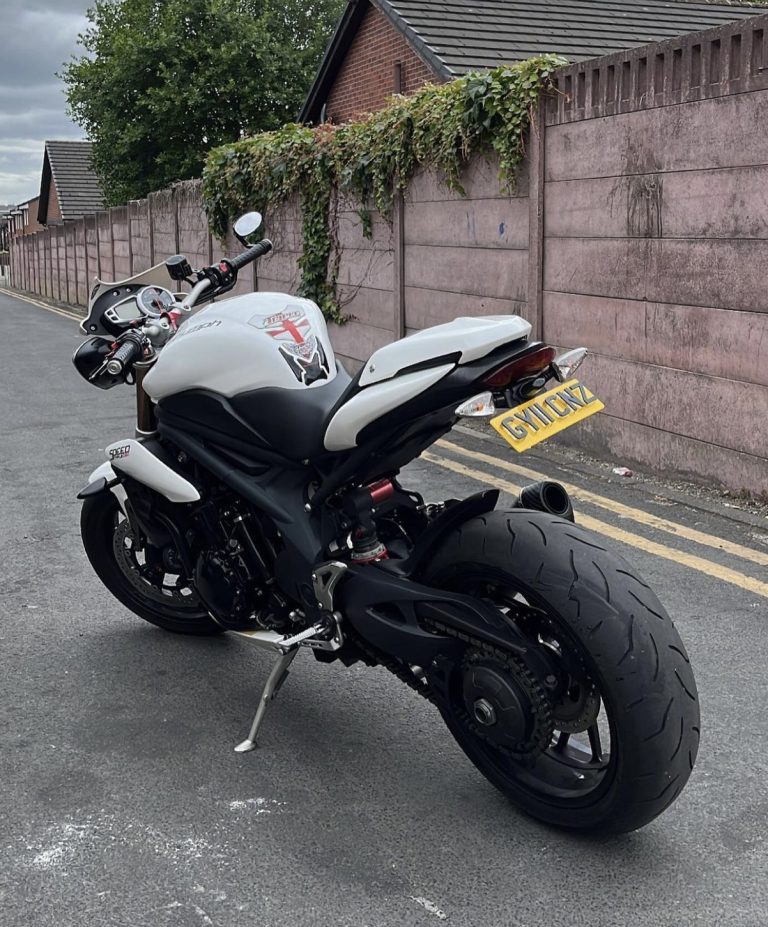 Riding in Style Look at 4D Motorcycle Number Plate