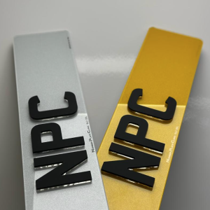 Krystal x Matt 4D Number Plate