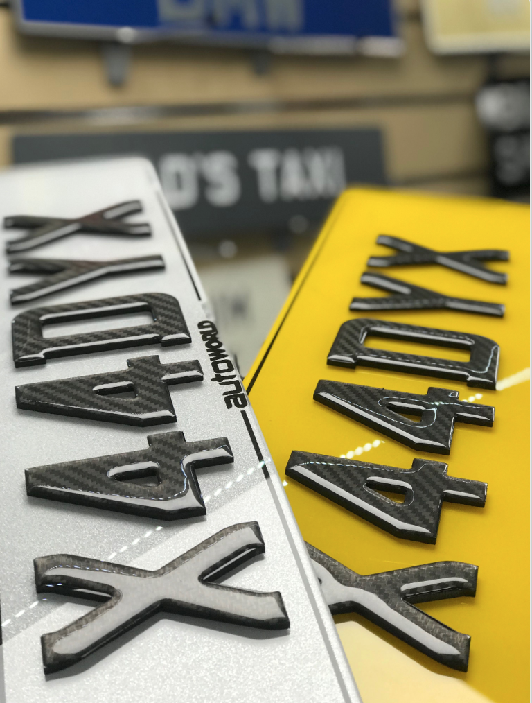 Are 3D Gel Carbon Number Plates Legal?