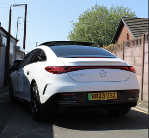 Style Your Benz EQS with Personalised EV 4D Plates