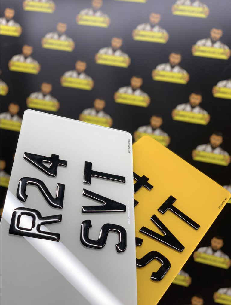 Imported Number Pates