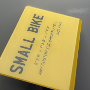 Small Bike Number Plates 9x7