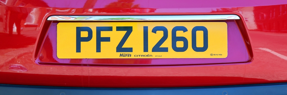 UK Number Plate Requirements